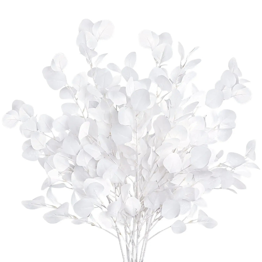 Silk Eucalyptus Artificial Branch – Wedding & Home Floral Decor Artificial Flower Branch Axl