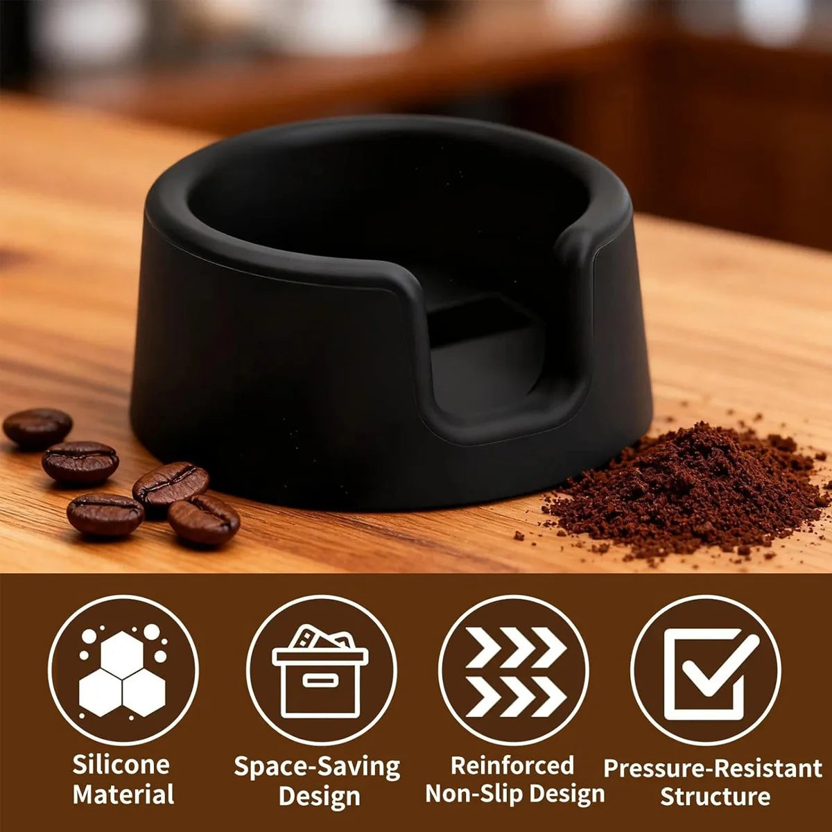 Silicone Tamper Base for ES601/ES701 Portafilter Stand Portafilter Tamper Base Axl