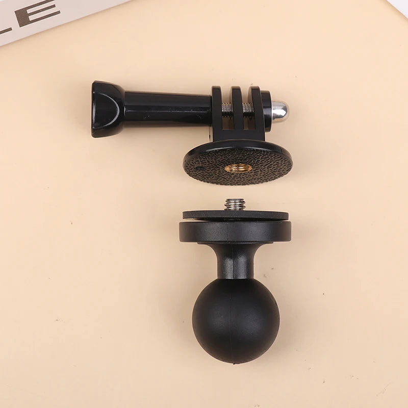 1" Ball Mount Head Adapter 1/4" Thread – Action Camera Arm Camera Mount Adapter Axl
