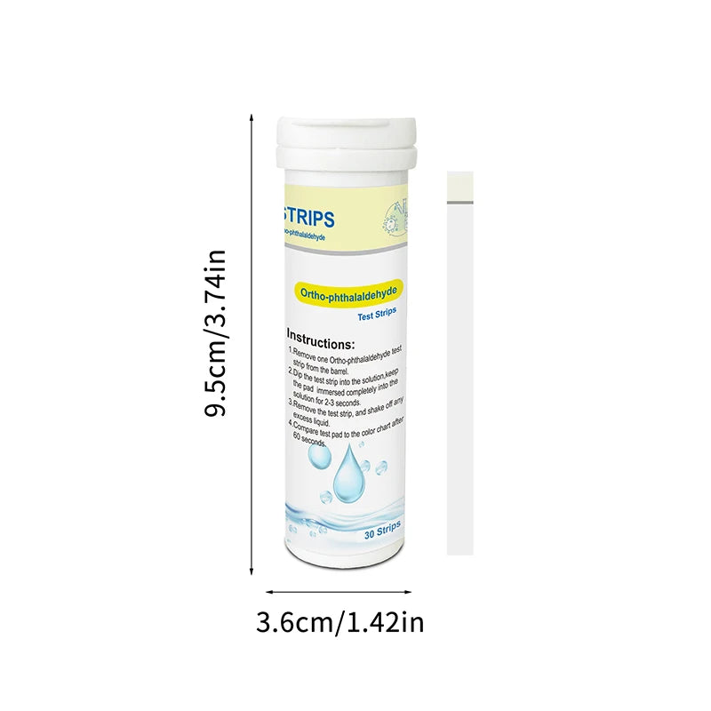 30-Pack Hard Water Test Strips for Pool & Water Softener Water Test Strips Axl A
