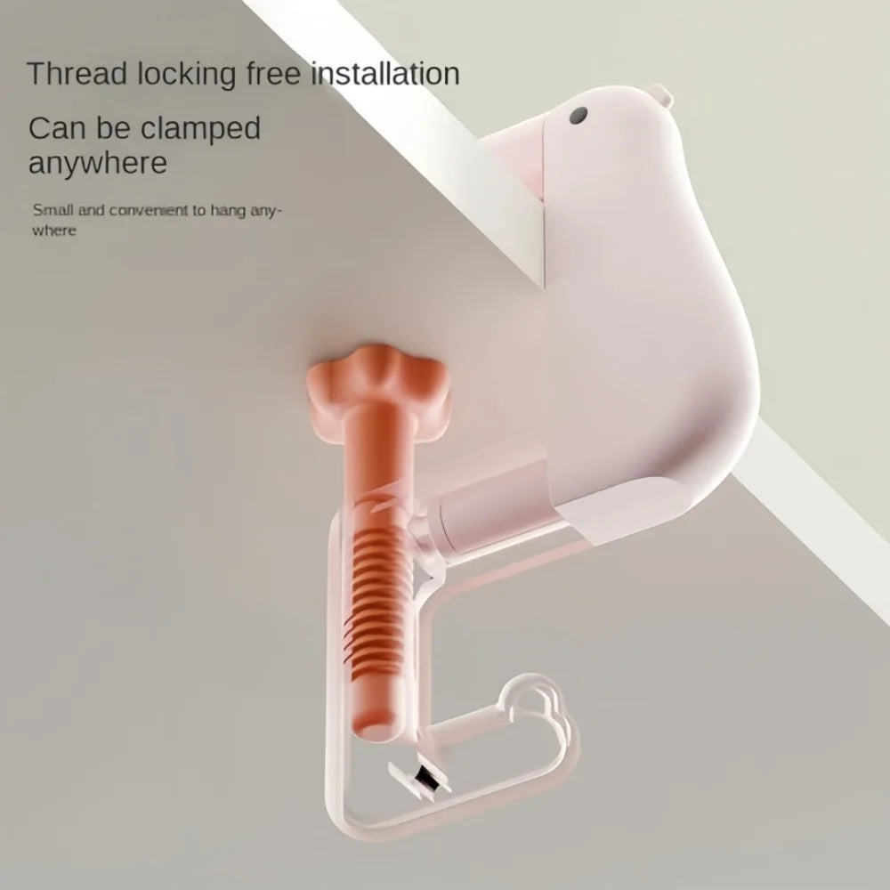 Thinking Duck Desk Hook – Portable Bag & Wallet Hanger Desk Hook Organizer Axl