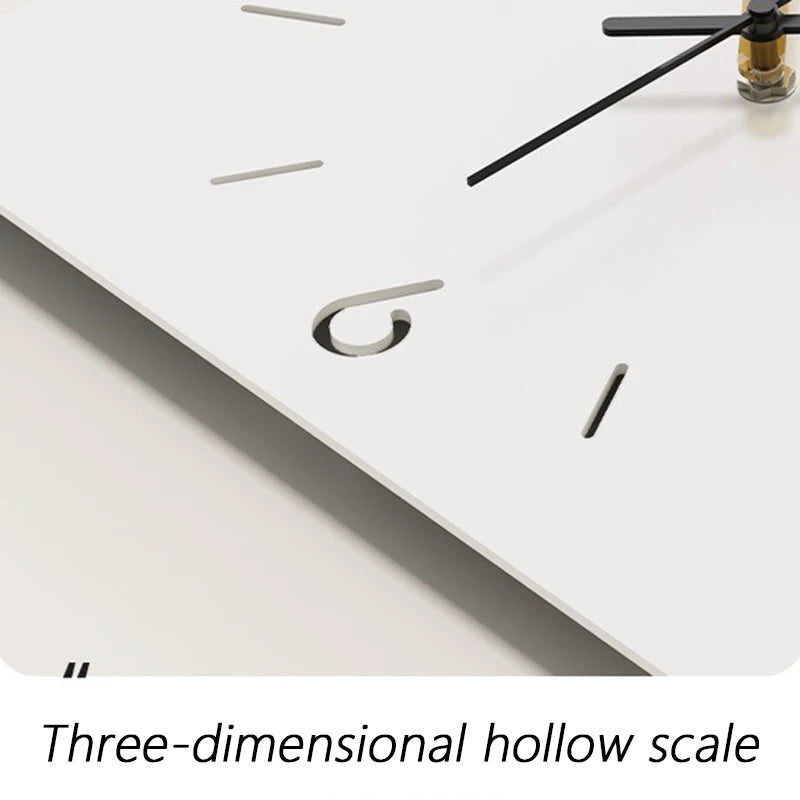 Modern Silent Large Square Wall Clock – Home & Office Décor Wall Clock Axl
