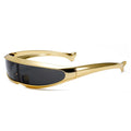 Y2K Punk One-Piece Mirror Sunglasses – Unisex Vintage Shades Vintage Sunglasses Axl Gold Grey