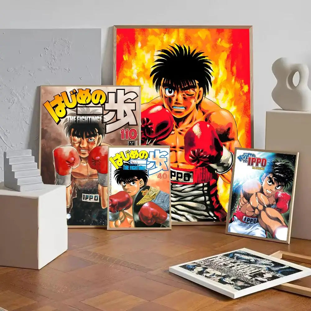Hajime No Ippo Anime Wall Poster Removable Sticker Decal Anime Wall Poster Axl