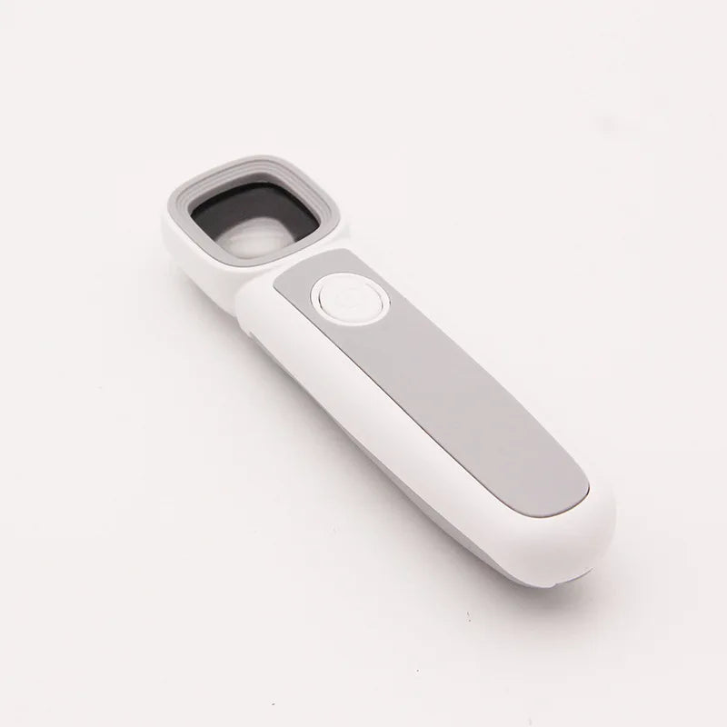 Handheld LED UV Magnifying Glass – HD Square Lens, 500X LED UV Magnifier Axl RJS-18071