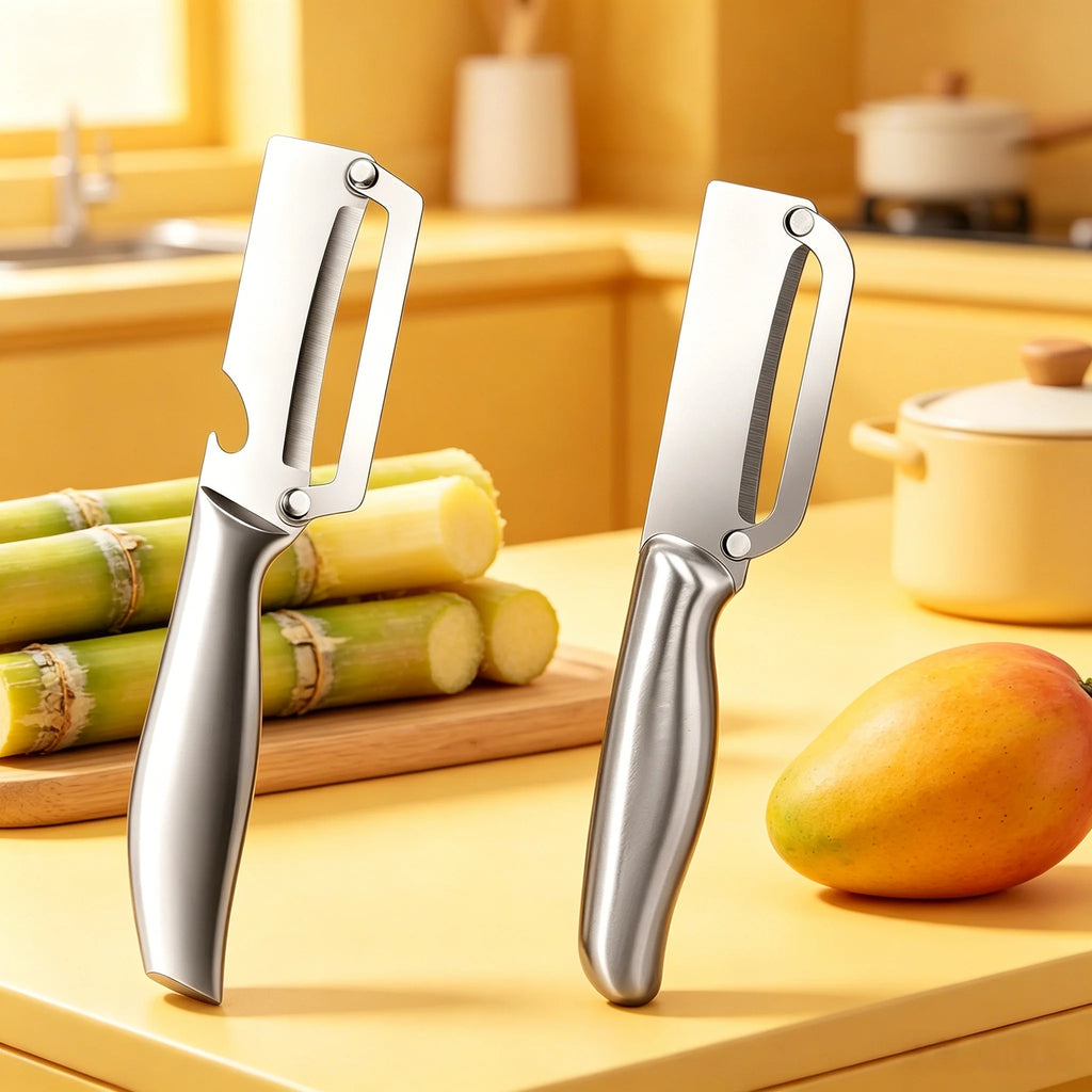 Stainless Steel Vegetable & Fruit Peeler – Potato & Pineapple Vegetable Peeler Axl