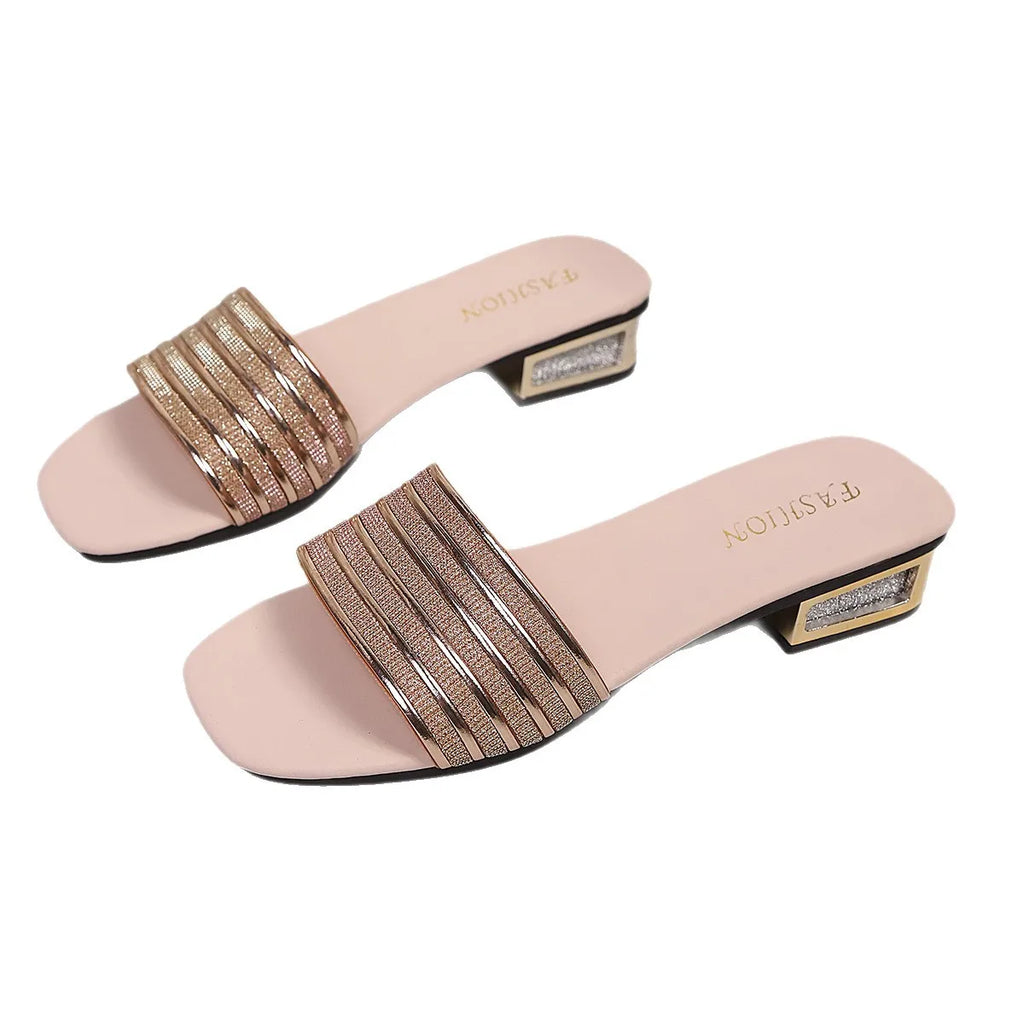 HAJINK Women's Wedge Sandals – Slip-On Summer Slides Women's Wedge Sandals Axl