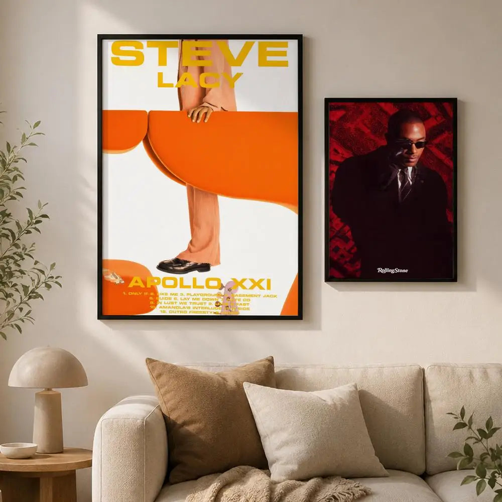 Steve Lacy Waterproof PVC Wall Poster – Peel & Stick HD Art Wall Art Poster Axl