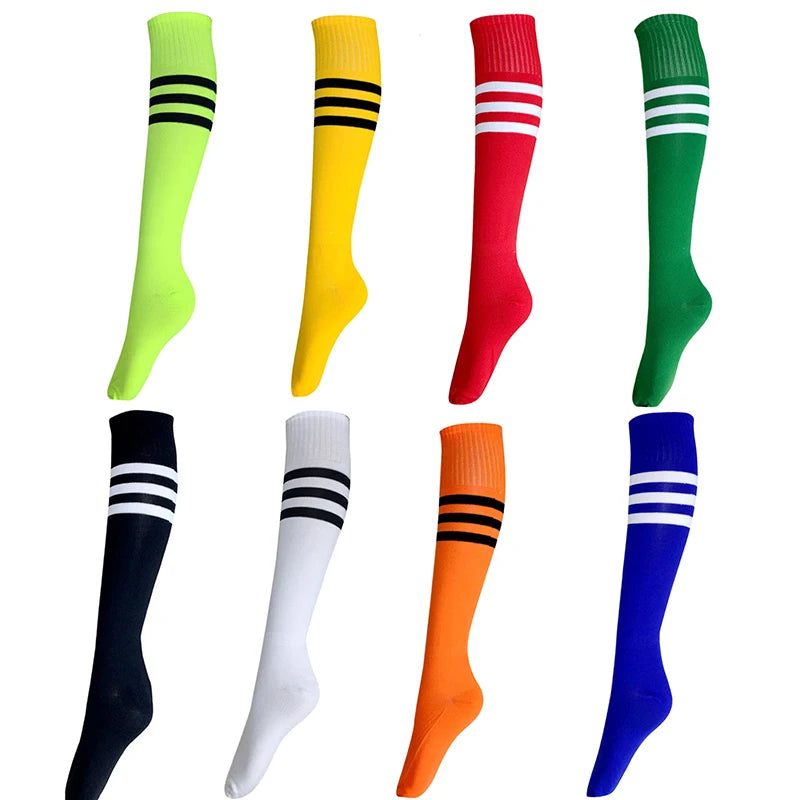 Adult Knee High Soccer Socks – Polyester Sport Socks for Men Knee High Sport Socks Axl