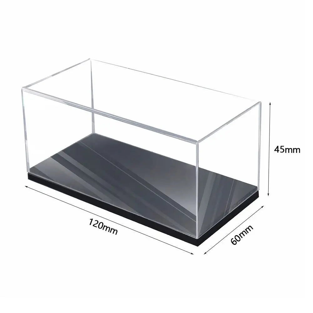 1/64 Diecast Model Car Display Box – Clear Acrylic Dust Cover Model Car Display Case Axl 120X60X45MM
