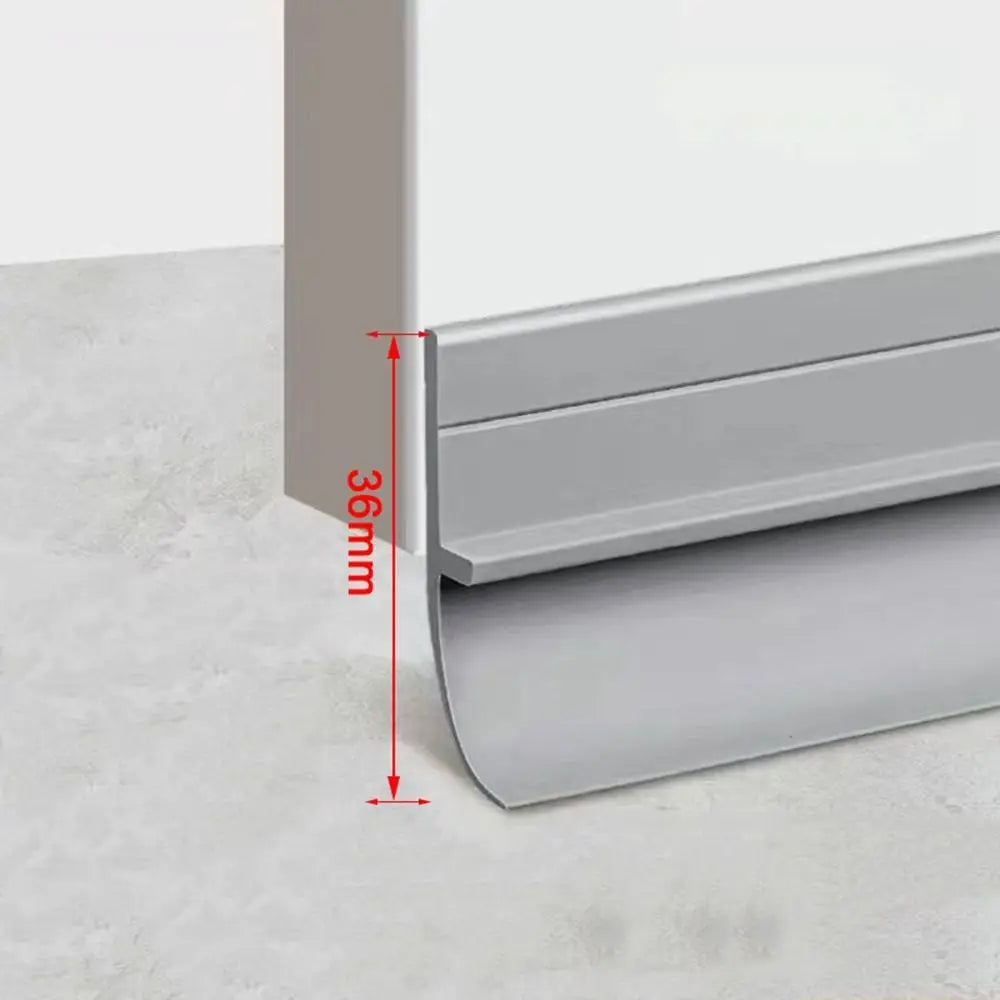 Under Door Weatherstrip Seal Strip – Draft & Gap Blocker Door Seal Strip Axl Color 1