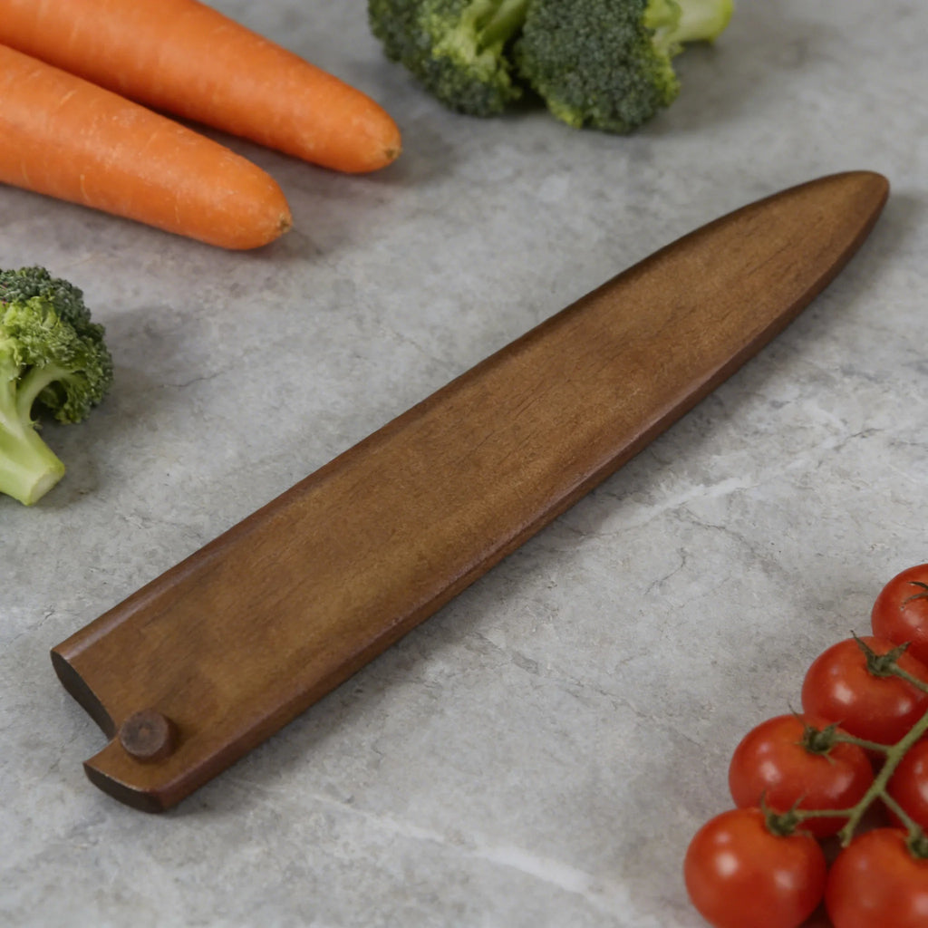 Japanese Wooden Knife Sheath – Kitchen Blade Protector Cover Knife Sheath Axl