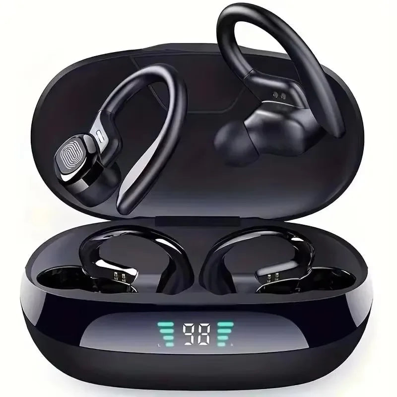 SP16 Wireless Over-Ear Sports Headphones – Long Battery Life Wireless Sports Headphones Axl black