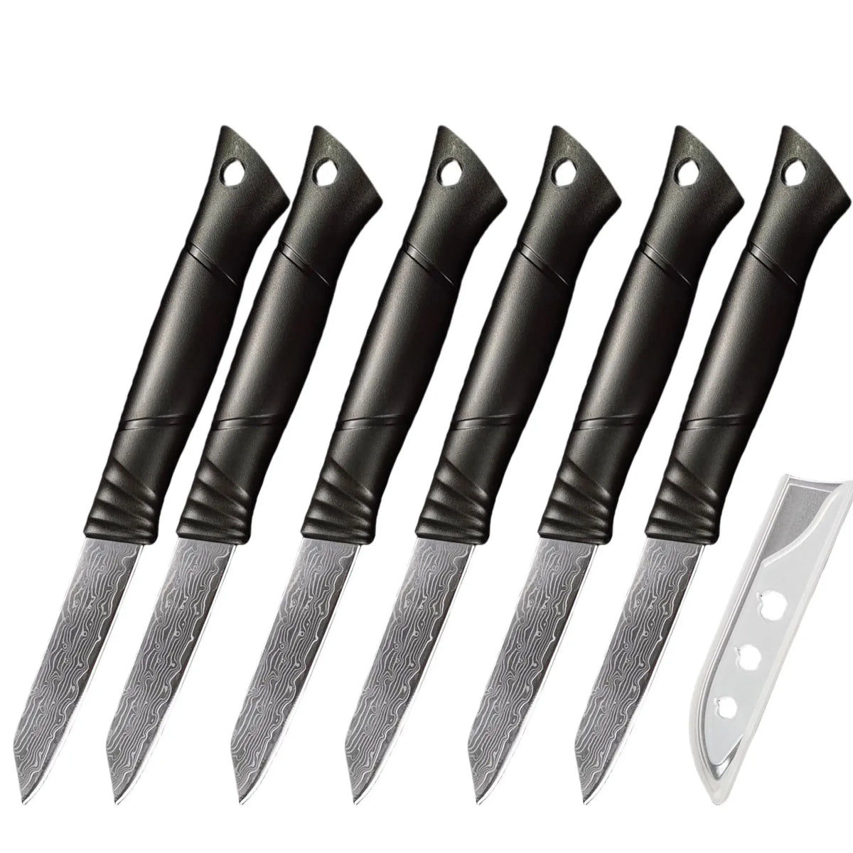 Damascus VG10 Paring Knife – Sharp Fruit & Vegetable Knife Damascus Paring Knife Axl 6 PCS China Mainland
