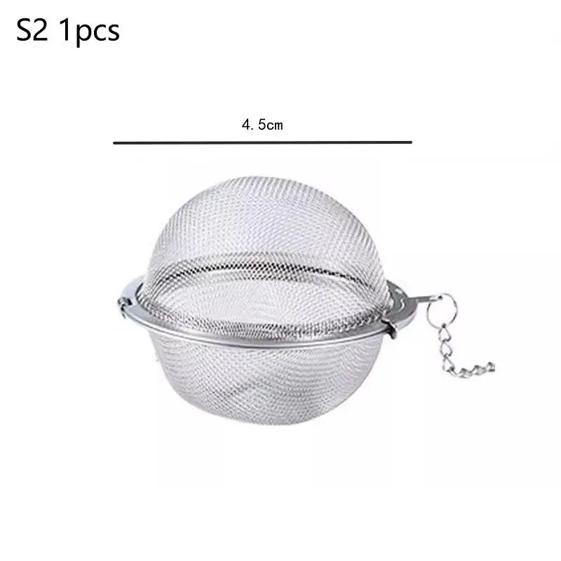 Stainless Steel Mesh Tea Infuser Ball | 1, 3 or 5 Pack Tea Infuser Ball Axl S 2