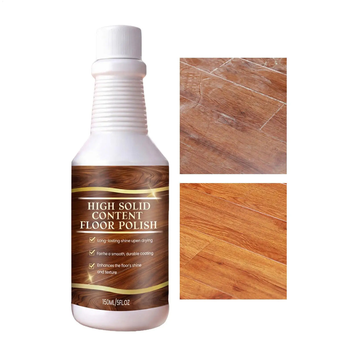 150ml Floor Scratch Restorer Liquid – Low Odour Wood Floor Polish Floor Scratch Restorer Axl