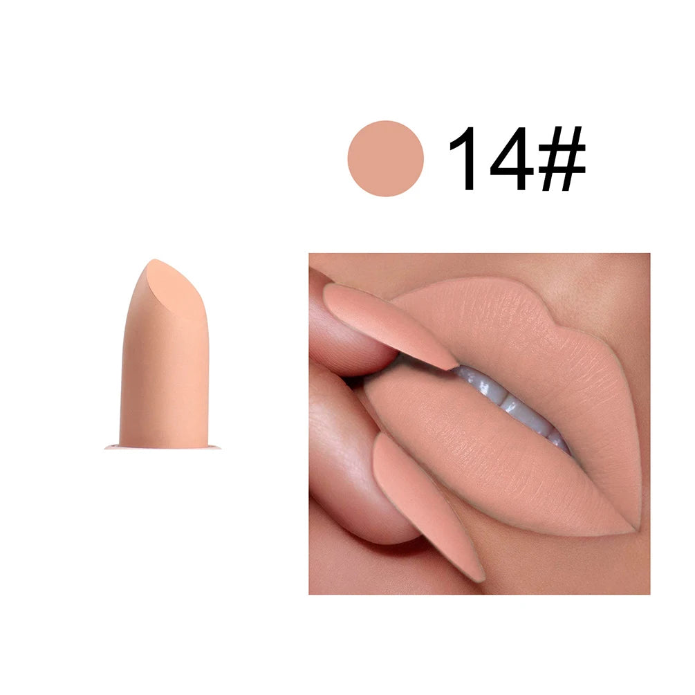 Vegan Matte Lipstick Private Label | Low MOQ Custom Brand Private Label Lipstick Axl