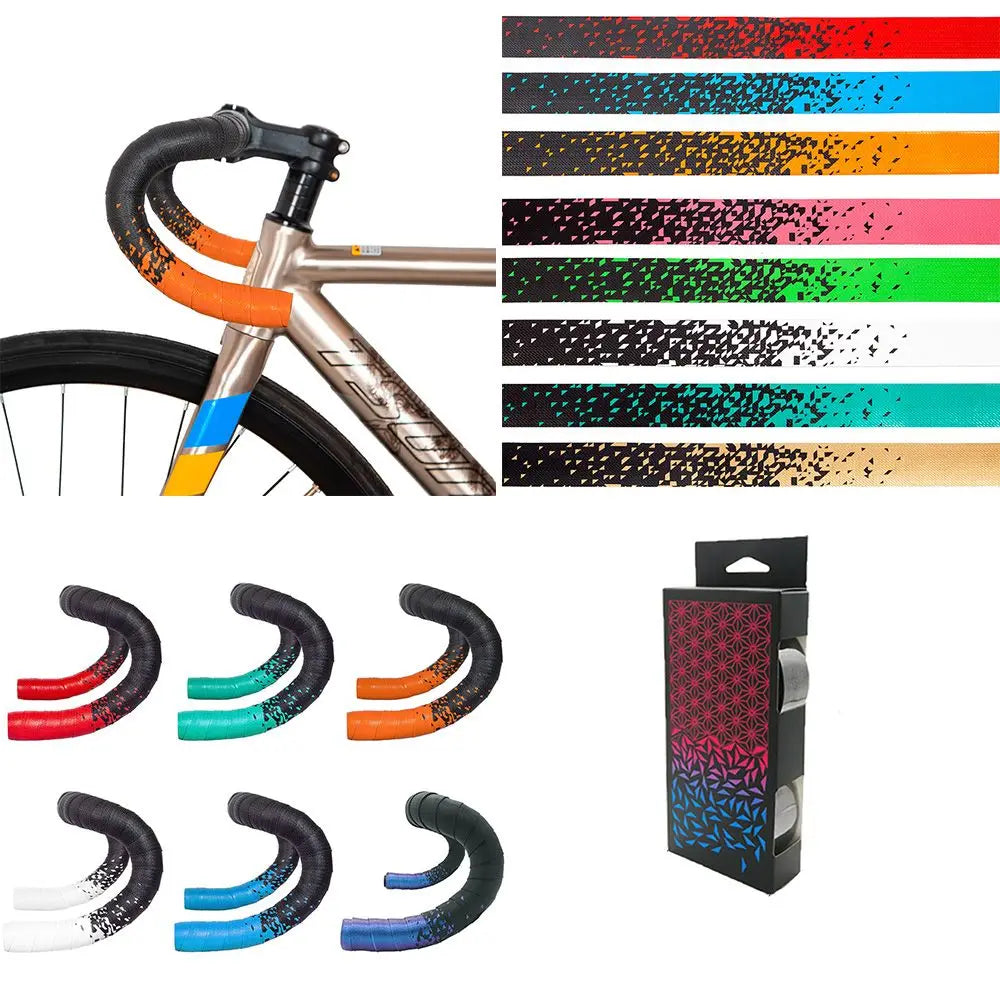PU EVA Anti-Vibration Bicycle Handlebar Tape | Non-Slip Wrap Handlebar Tape Axl