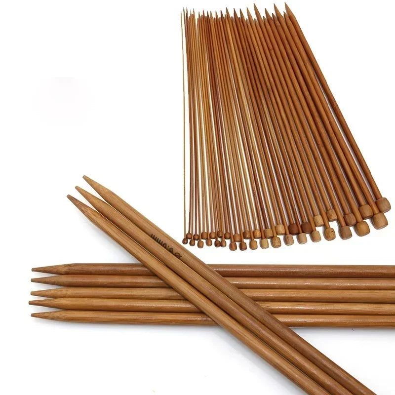 18-Size Carbonized Bamboo Crochet Hook Set – 36 Needles Kit Crochet Hook Set Axl