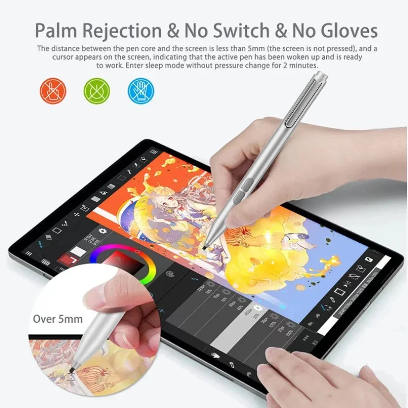Stylus Pen for Microsoft Surface 4096 Pressure – Pro 9/10/11/8/7 Tablet Stylus Pen Axl