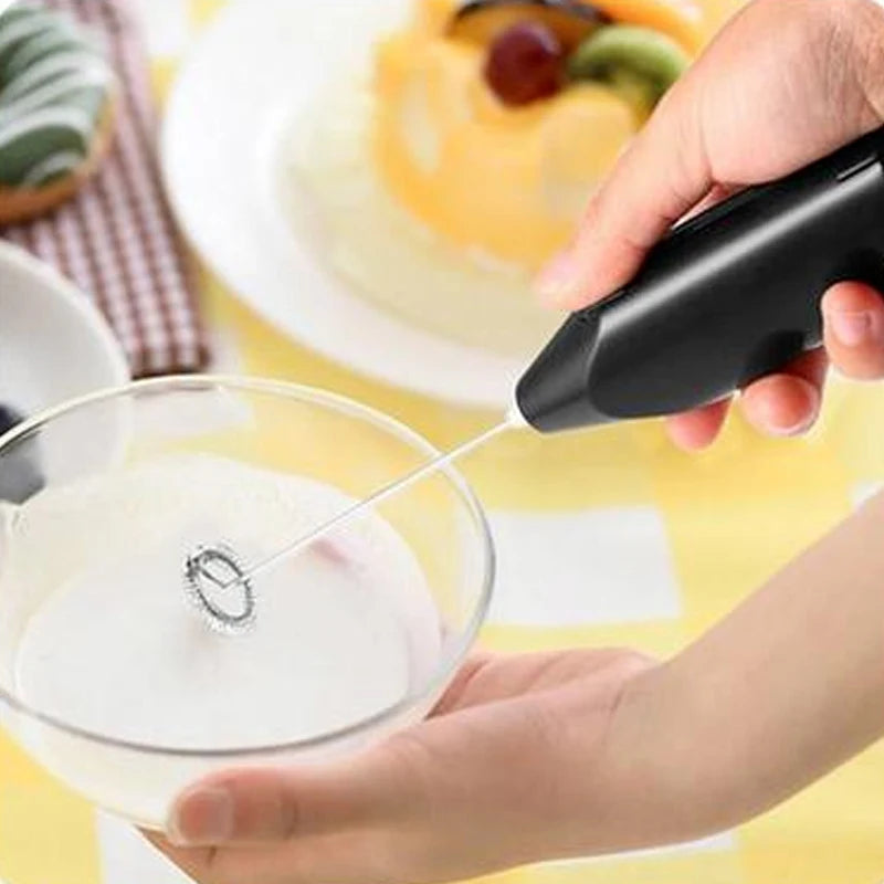 Electric Milk Frother & Handheld Egg Beater | Mini Whisk Mixer Handheld Milk Frother Axl