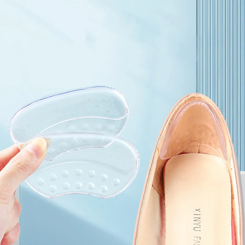 Silicone Heel Grips Anti-Slip Cushion Inserts 2 Pack – Women & Men Heel Cushion Inserts Axl