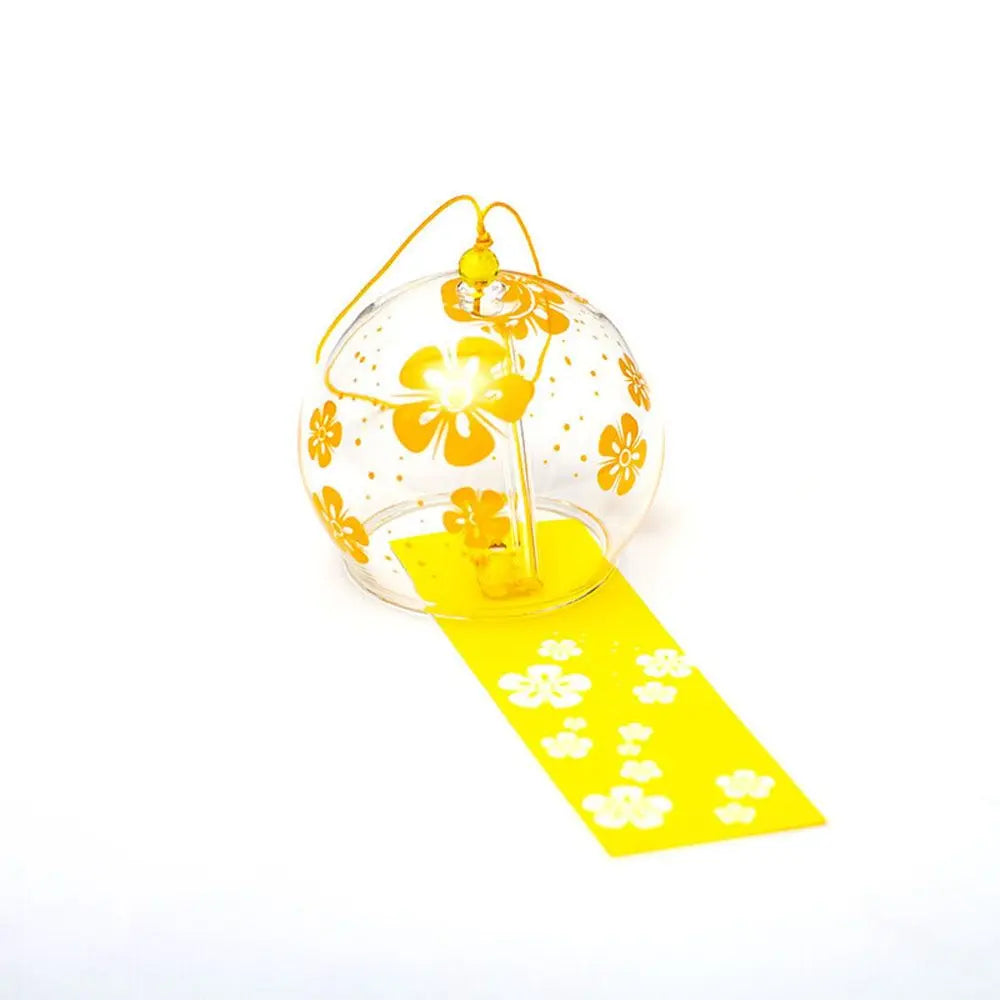 Japanese Glass Wind Chime – Handmade Furin Bell Home Decor Glass Wind Chime Axl Style 3
