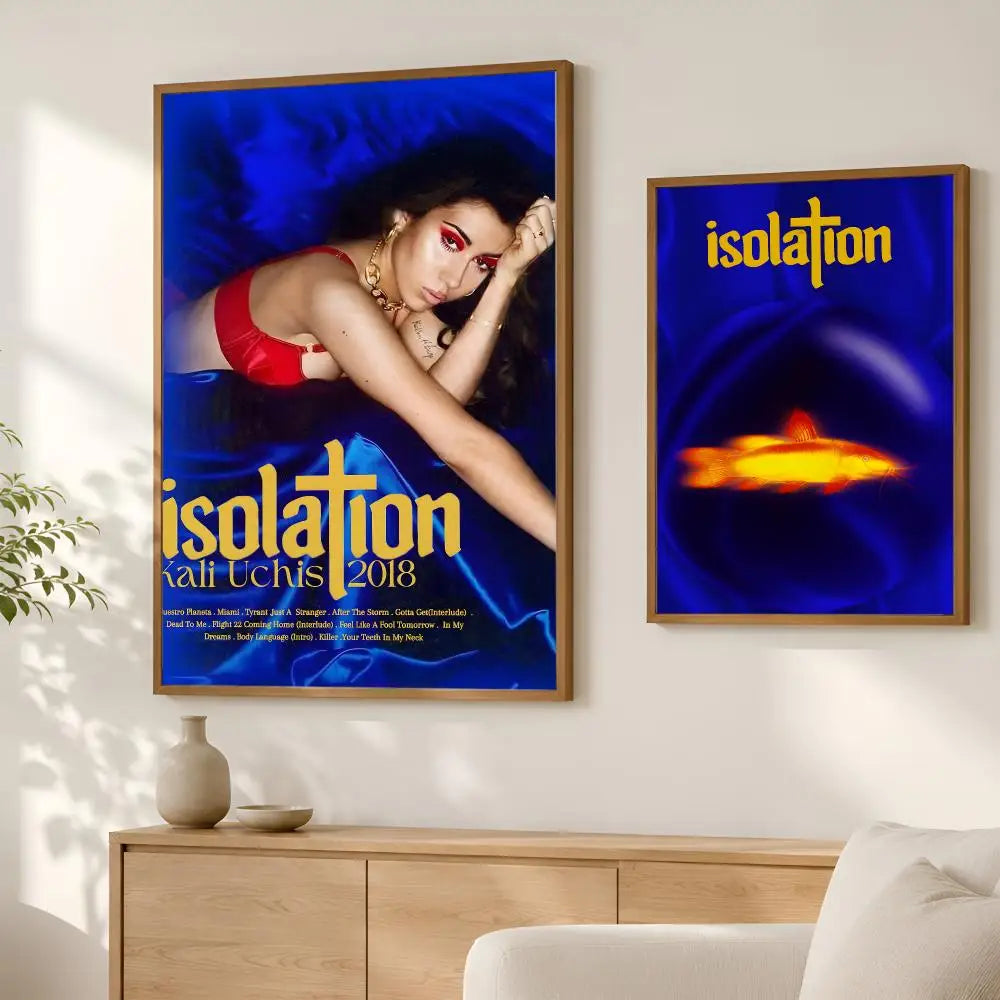 Kali Uchis HD Self-Stick Wall Art Poster – Waterproof Decor Wall Art Poster Axl