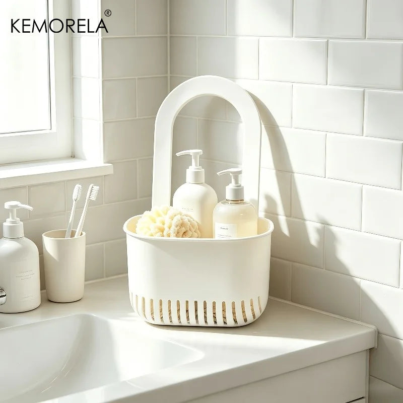 KEMORELA No-Drill Sink Draining Basket – Kitchen & Bathroom Sink Draining Basket Axl