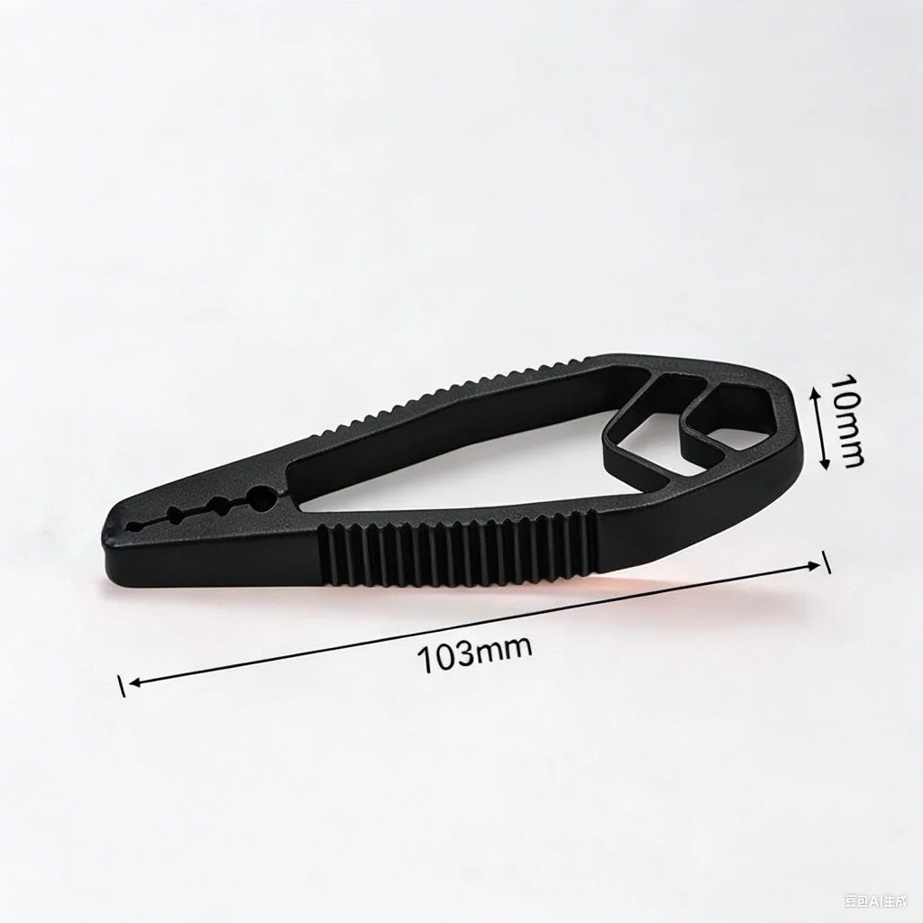 Portable Nail Fixer Tool – Sliding Joint Pliers for Woodworking Nail Holder Plier Axl black