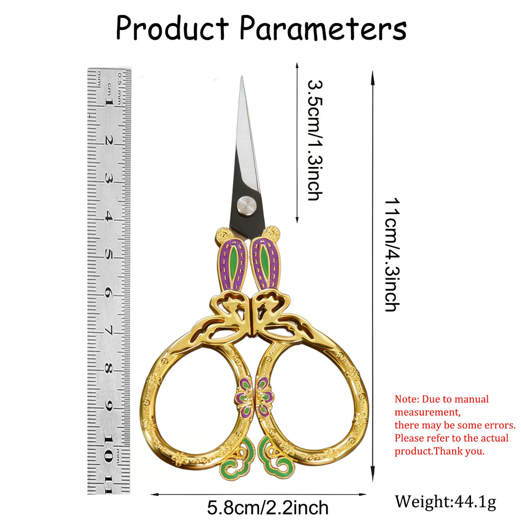 Retro Vintage Sewing Scissors – Embroidery & Fabric Shears Embroidery Scissors Axl