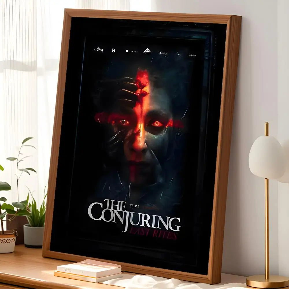 The Conjuring HD PVC Self-Stick Wall Art Poster | Waterproof Decor Wall Art Poster Axl