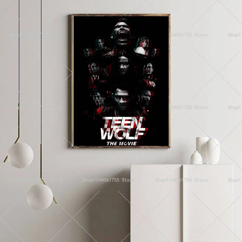 Teen Wolf Movie Series Poster – Self-Adhesive Wall Art Print Wall Art Poster Axl
