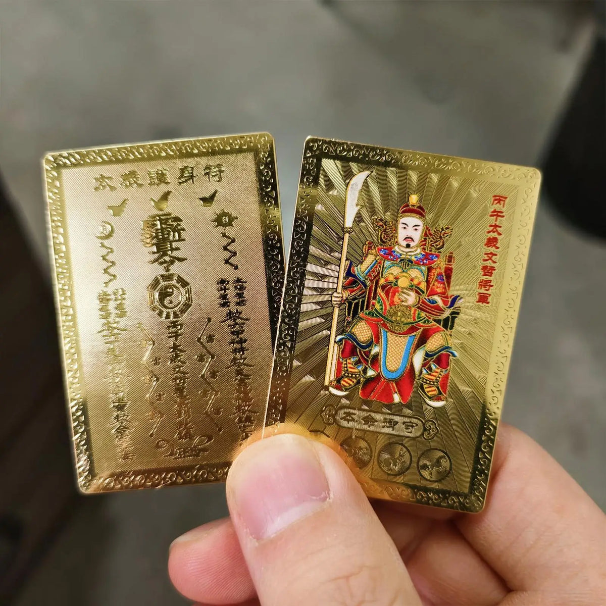 2026 Year of the Horse Tai Sui Card – Gold Lucky Keepsake Cultural Keepsake Card Axl