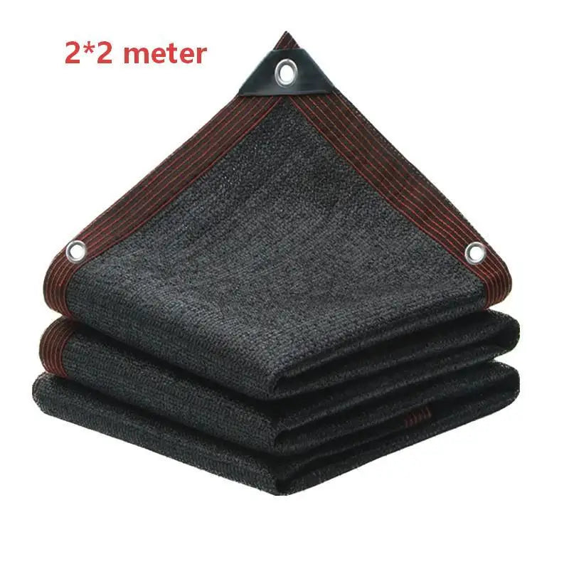 Black HDPE Sun Shade Net – UV Block Cloth for Garden & Parking Sun Shade Net Axl Black 2x2 meter