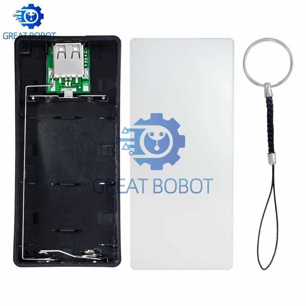 DIY 2x18650 USB Power Bank Case Kit – Battery Charger Shell Power Bank Case Kit Axl
