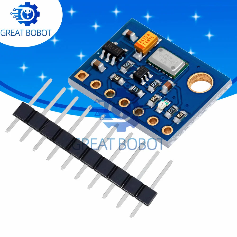 GY-63 MS5611 Barometric Pressure & Altitude Sensor Module Pressure Sensor Module Axl Default Title