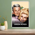 Green Acres TV Show Metal Poster Sign – Retro Aluminum Wall Decor Metal Wall Sign Axl aluminum sign aluminum 14x20cm