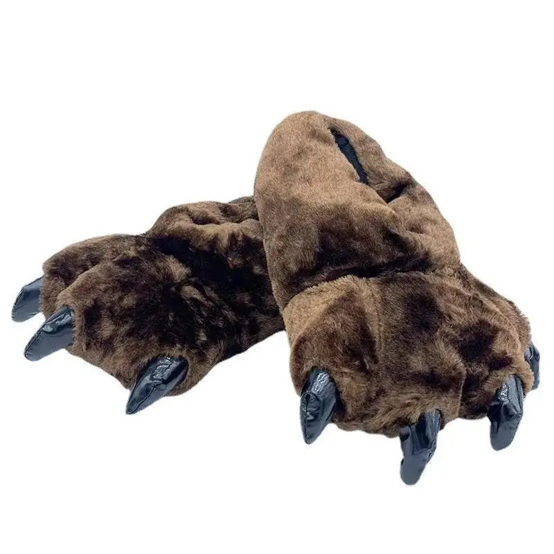 Bear Paw Slippers – Unisex Novelty Cosplay Home Shoes Novelty Slippers Axl