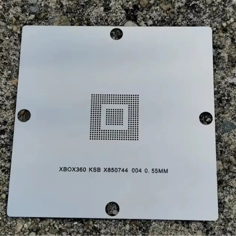 9-Pc Xbox 360 BGA Reballing Stencils 90×90mm CPU GPU CSP Kit BGA Reballing Stencils Axl XBOX360 X850744 China Mainland