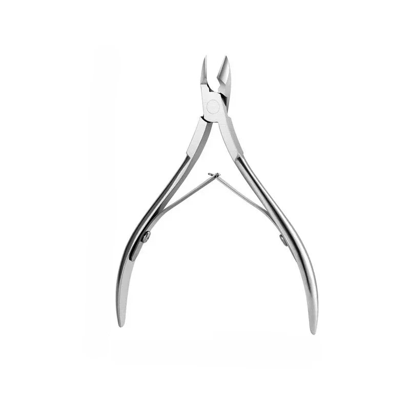 Stainless Steel Cuticle Nipper – Manicure & Pedicure Trimmer Cuticle Nipper Axl 8710(Silver)