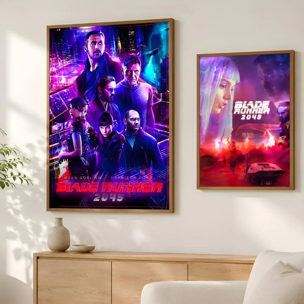 Blade Runner HD PVC Self-Stick Wall Poster – Waterproof Art Wall Art Poster Axl