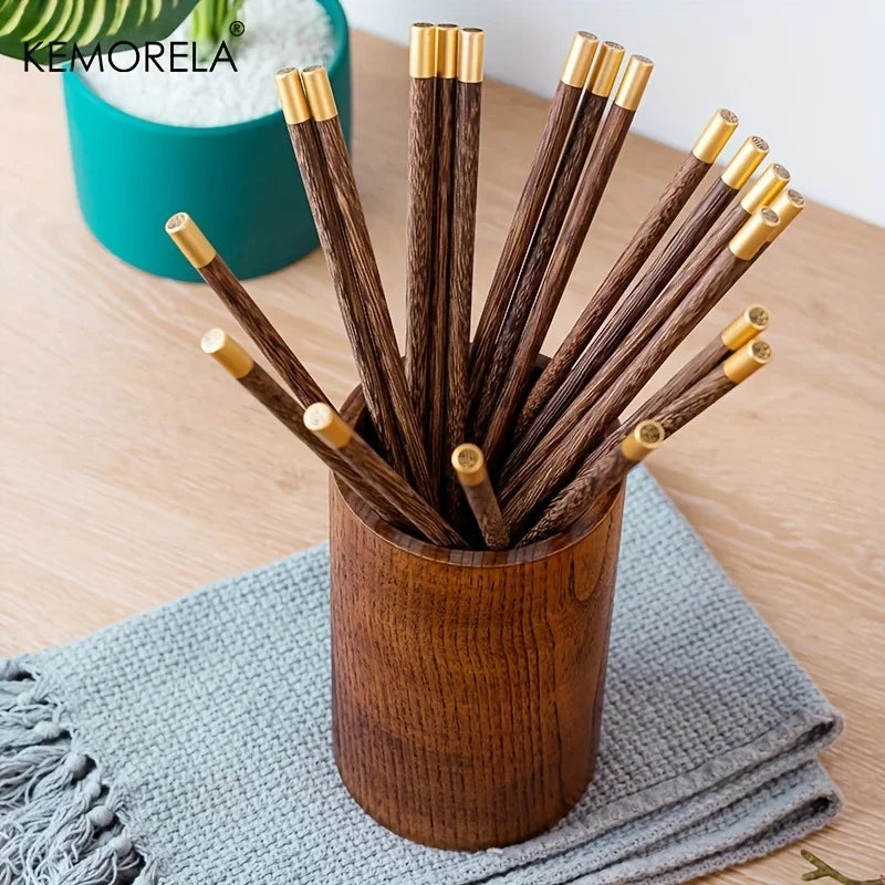 KEMORELA Wooden Chopstick Holder – Bamboo Utensil Organizer Utensil Holder Rack Axl
