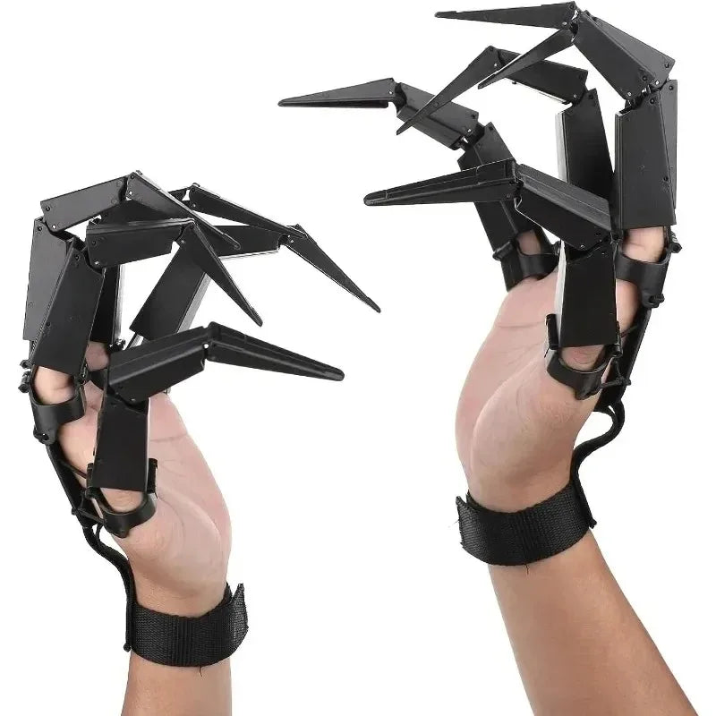 3D Articulated Finger Claw Extensions – Halloween Cosplay Props Costume Finger Props Axl