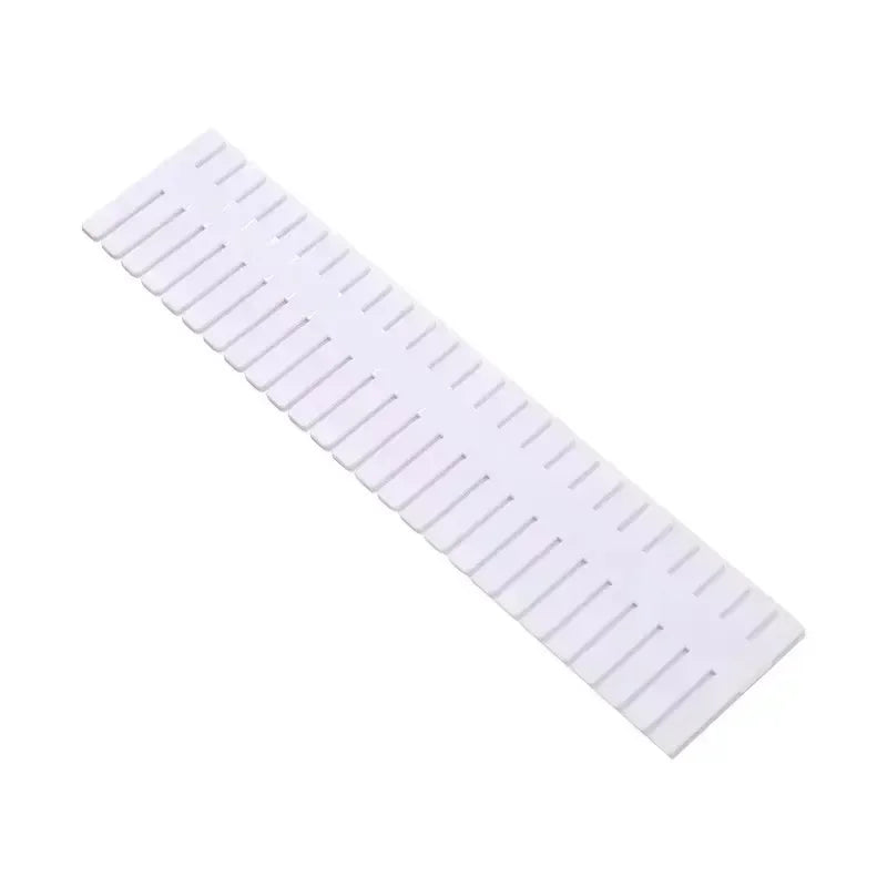 Plastic Drawer Dividers – Adjustable Organizer for Socks & Underwear Drawer Organizer Axl