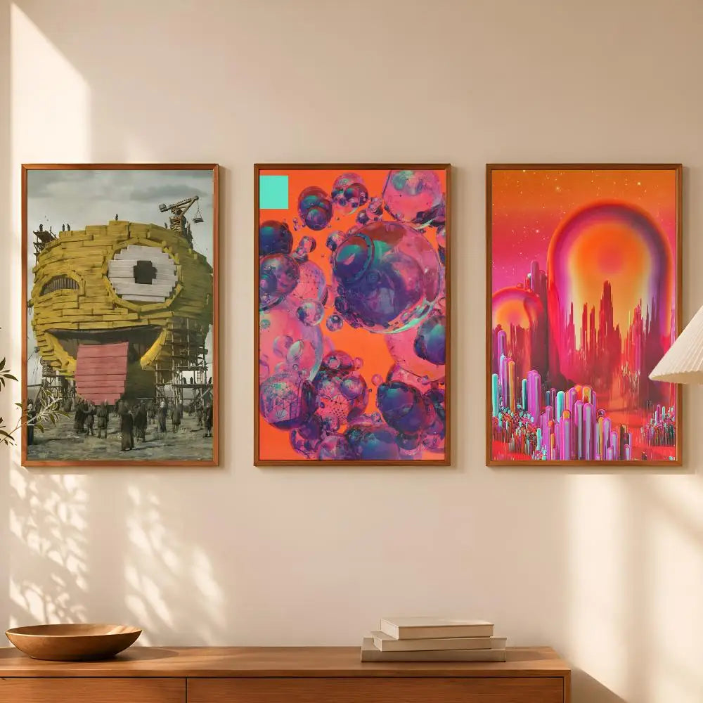 Beeple Wall Art Poster – Self-Stick Waterproof HD Print Wall Art Poster Axl
