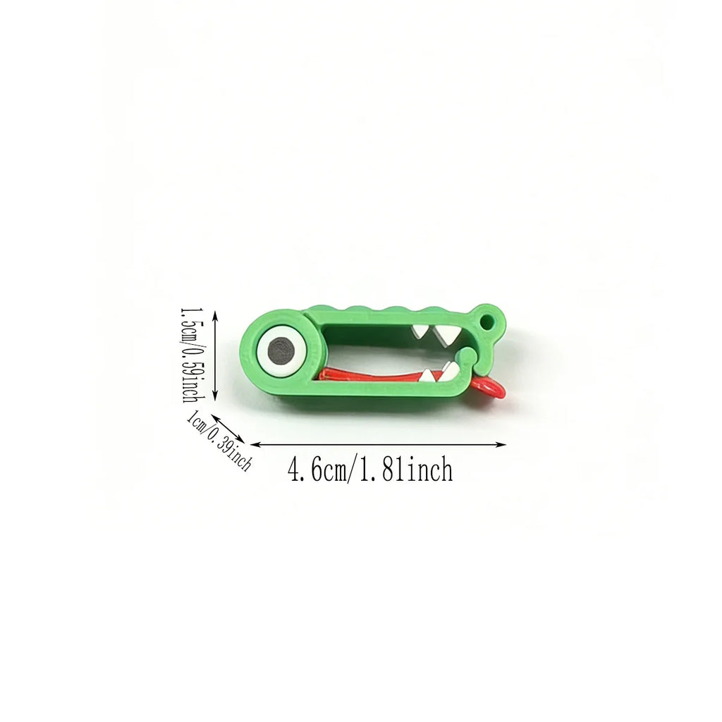 Crocodile Cable Organizer Clips 10/20 Pack – Cute Cord Holder Cable Organizer Clips Axl