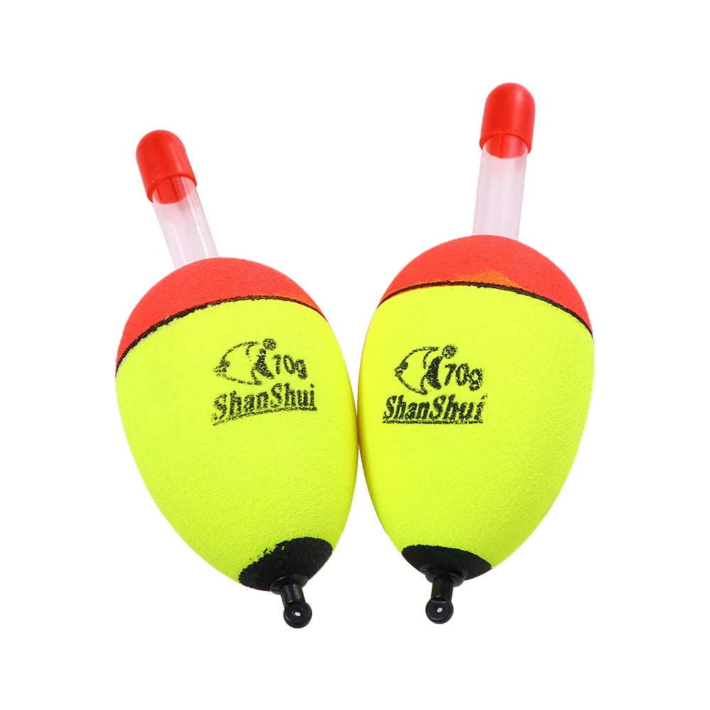 EVA Foam Luminous Fishing Float 2-Pack | Night Fishing Bobber Fishing Float Bobber Axl 70g