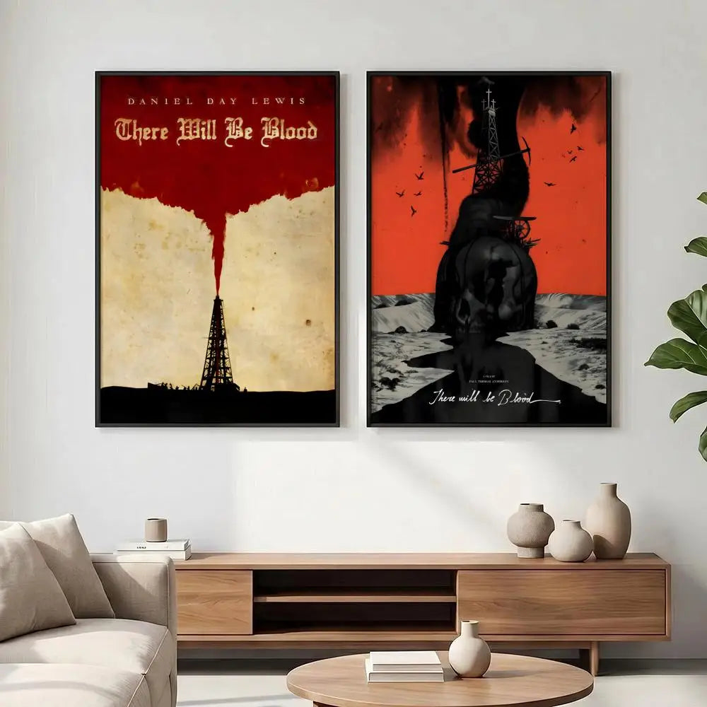 There Will Be Blood Movie Poster – HD Waterproof Wall Art Movie Wall Poster Axl