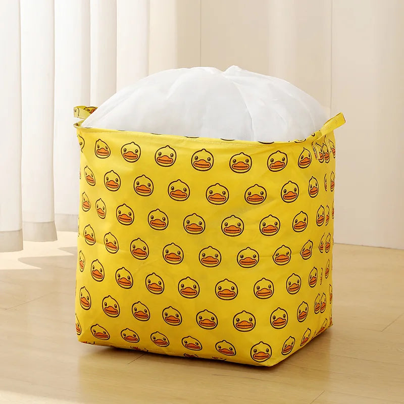 Large Foldable Storage Organizer – Blankets, Clothes & Toys Foldable Storage Bin Axl